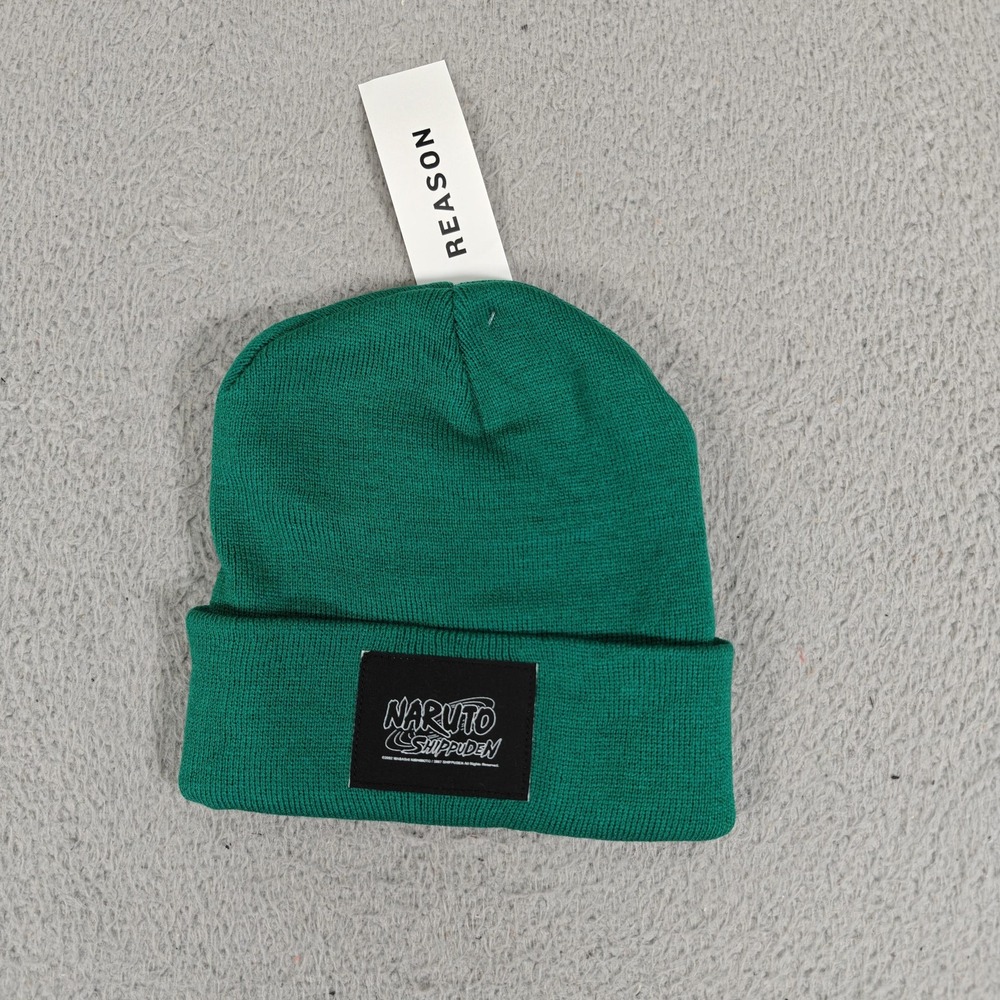 Naruto Shippuden Hat Cap Beanie Green Reason RXNF22AH001 Knit‎ Anime Graphic OS